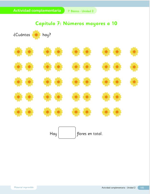 Números mayores a 10