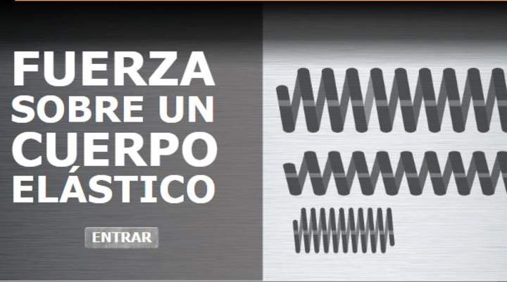 Fuerza sobre un cuerpo elástico Imagen portada