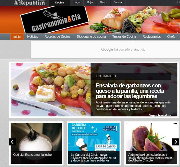 Gastronomia & Cia Imagen portada