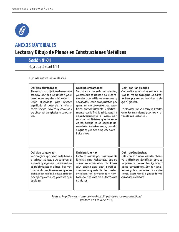 Anexo Lectura y dibujo de planos en construcciones metálicas Imagen portada