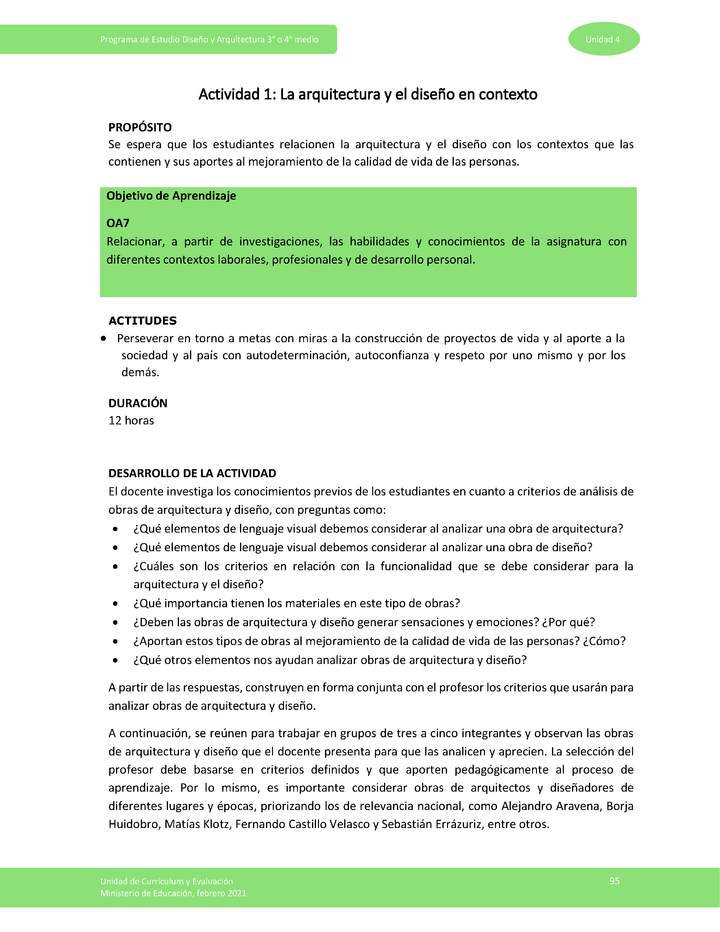 Actividad 1: La arquitectura y el diseño en contexto Imagen portada