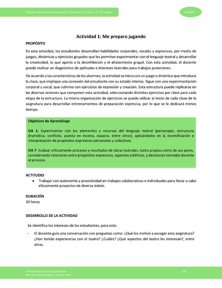 Actividad 1: Me preparo jugando Imagen portada