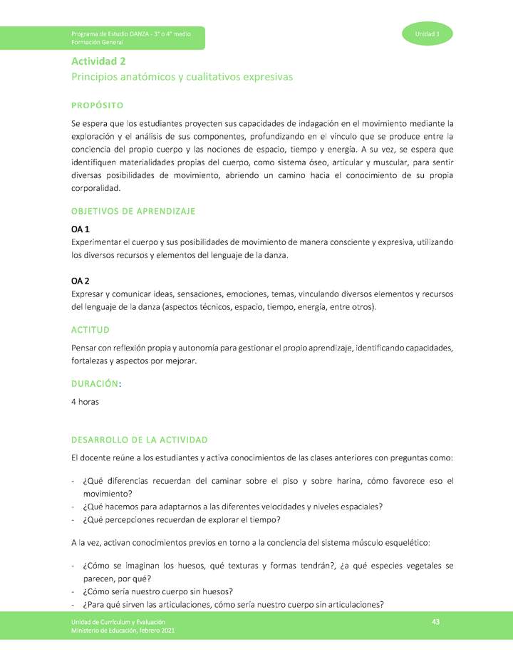Actividad 2: Principios anatómicos y cualitativos expresivas Imagen portada