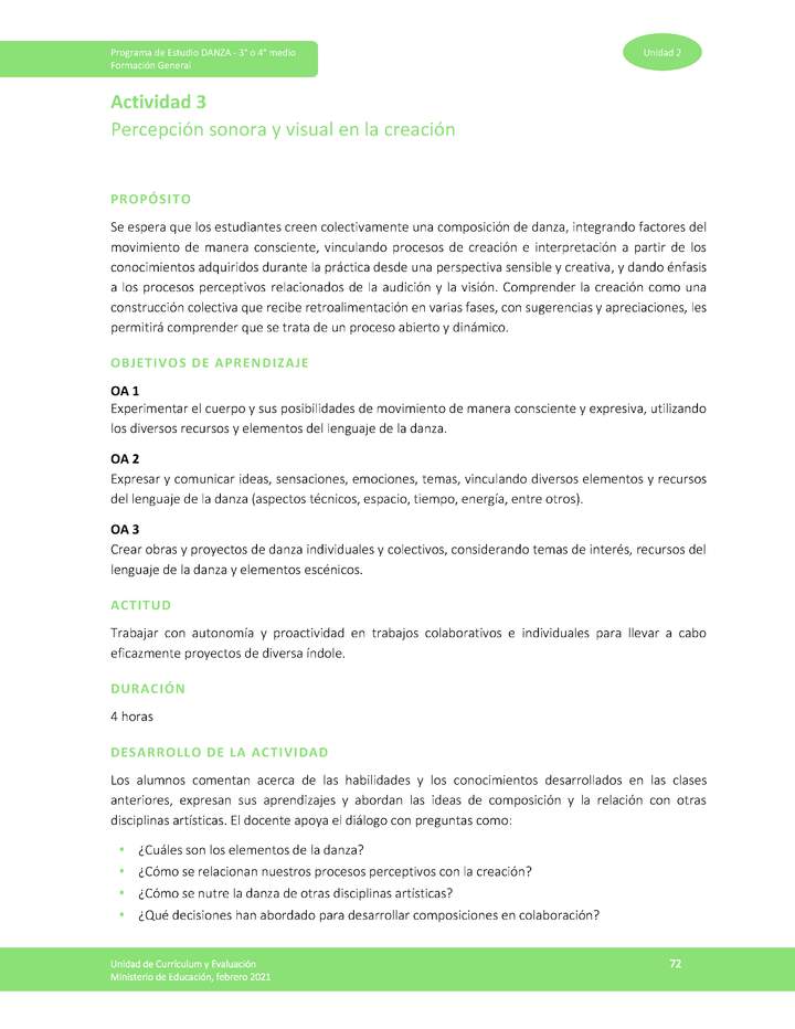 Actividad 3: Percepción sonora y visual en la creación Imagen portada