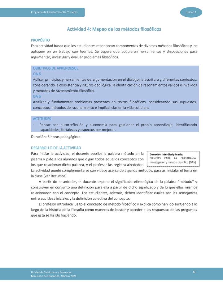 Actividad 4: Mapeo de los métodos filosóficos Imagen portada