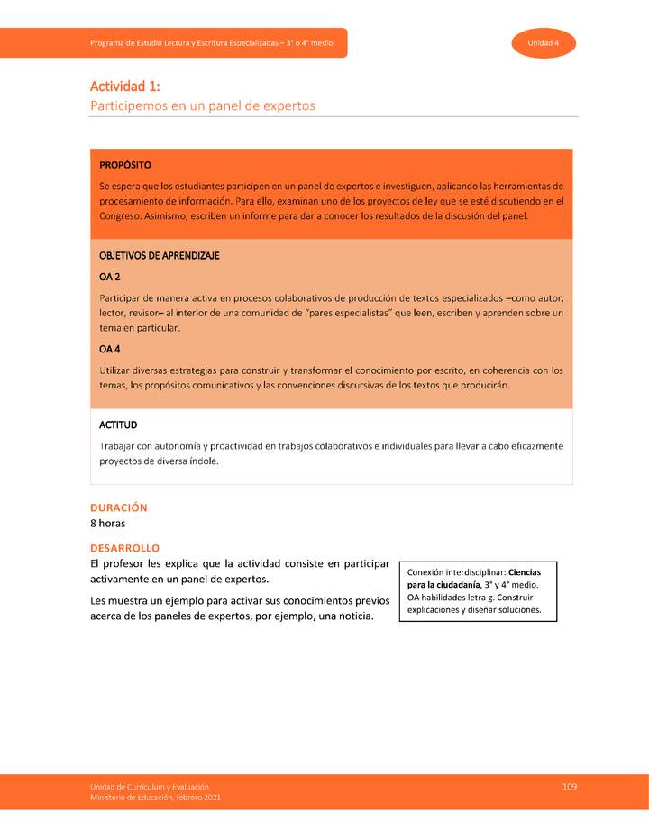 Actividad 1: Participemos en un panel de expertos Imagen portada