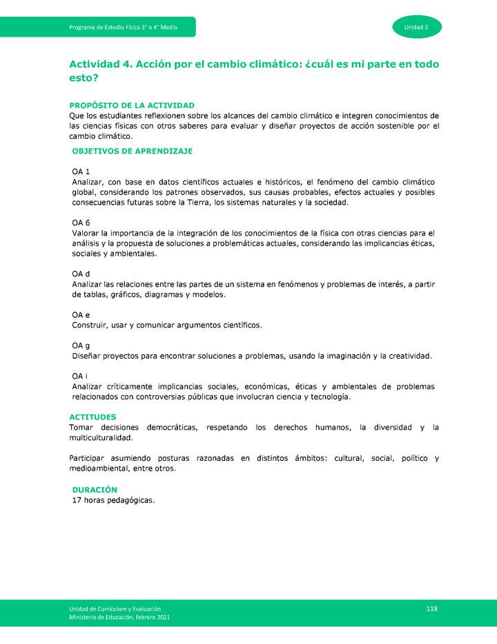 Actividad 4 -.Acción por el cambio climático: ¿cuál es mi parte en todo esto? Imagen portada