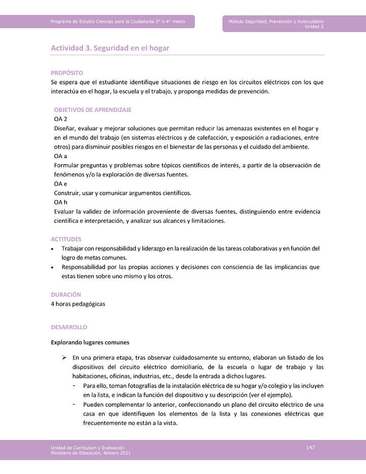 Actividad 3: Seguridad en el hogar Imagen portada