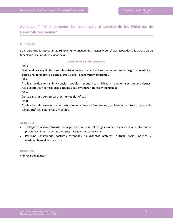 Actividad 4: ¿Y si ponemos las tecnologías al servicio de los Objetivos de Desarrollo Sostenible? Imagen portada