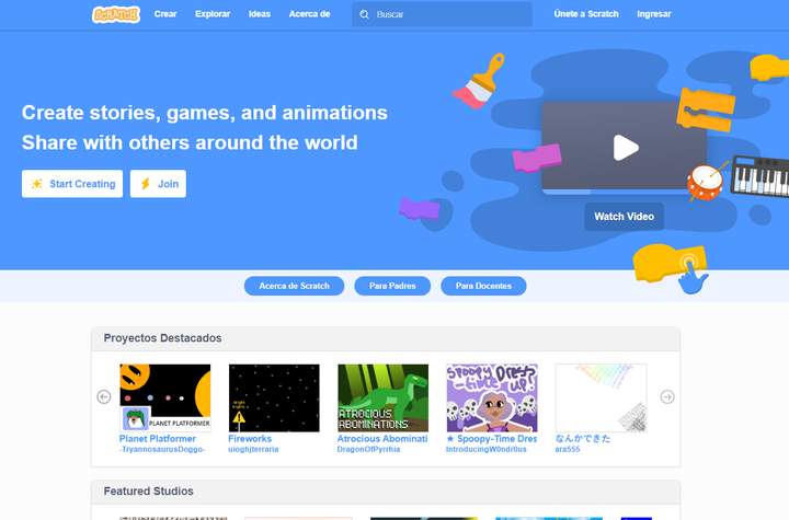 Scratch Imagen portada