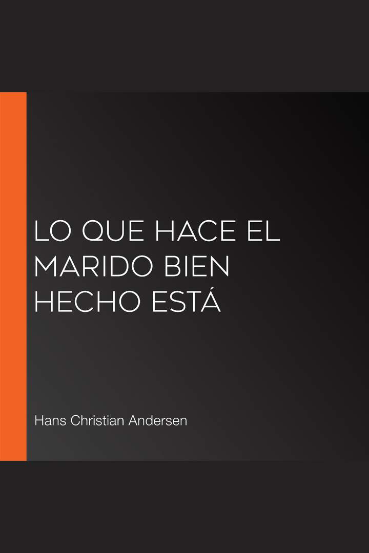 Lo que hace el marido bien hecho está Imagen portada