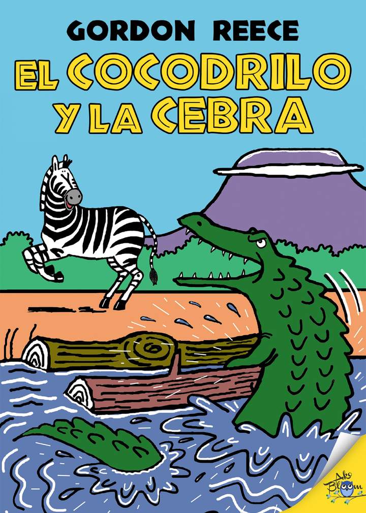 El cocodrilo y la cebra Imagen portada