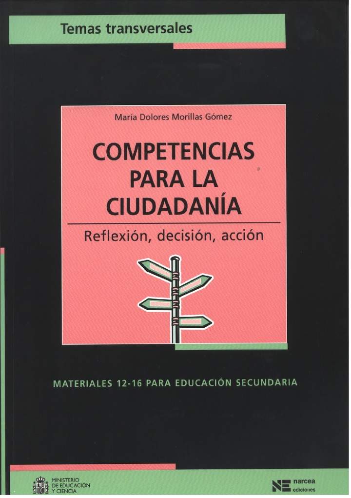 Competencias para la ciudadanía Imagen portada