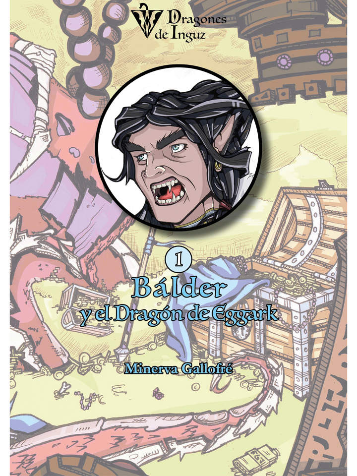 Bálder y el Dragón de Eggark. Dragones de Inguz Imagen portada