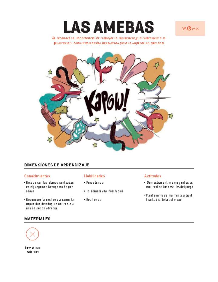 Clase 09. Juego Las amebas Imagen portada