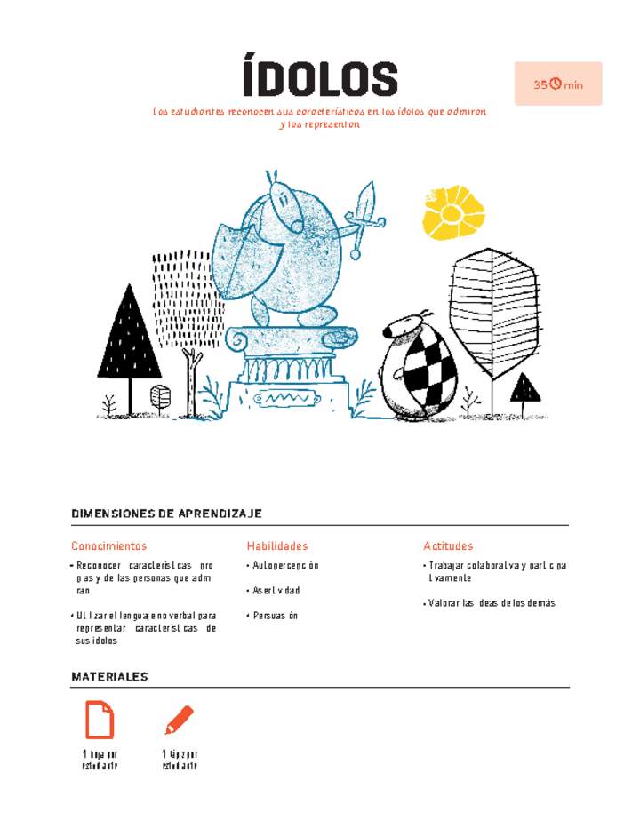 Clase 07. Juego Ídolos Imagen portada