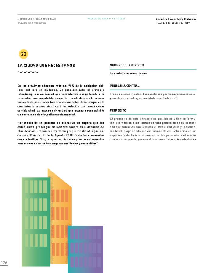 La ciudad que necesitamos (2020-2021) Imagen portada