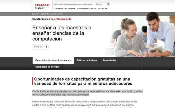 Oracle academy Imagen portada
