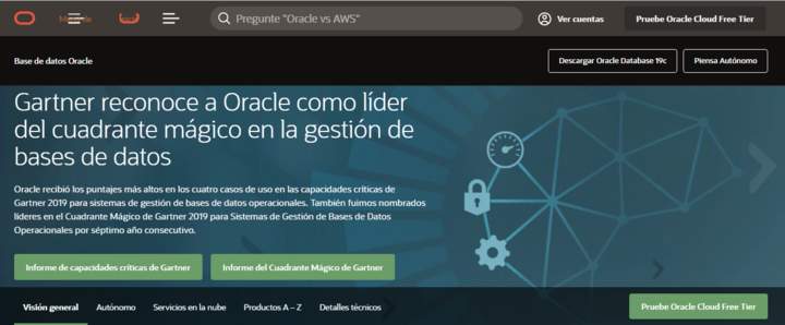 Oracle Database Imagen portada