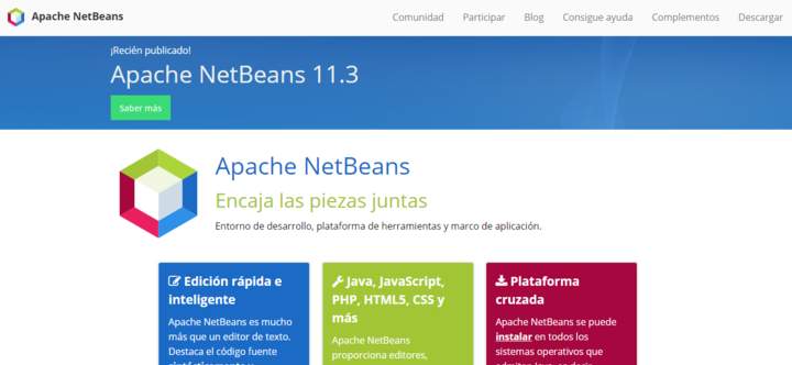 Apache NetBeans Imagen portada