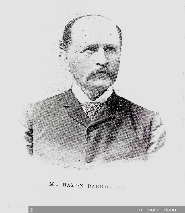 Ramón Barros Luco (1835-1919) Imagen portada