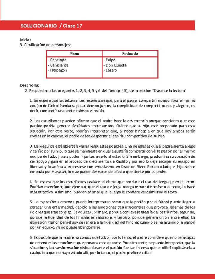 Solucionario Lengua y literatura 4° medio BC Unidad 1 Semana 5 Imagen portada