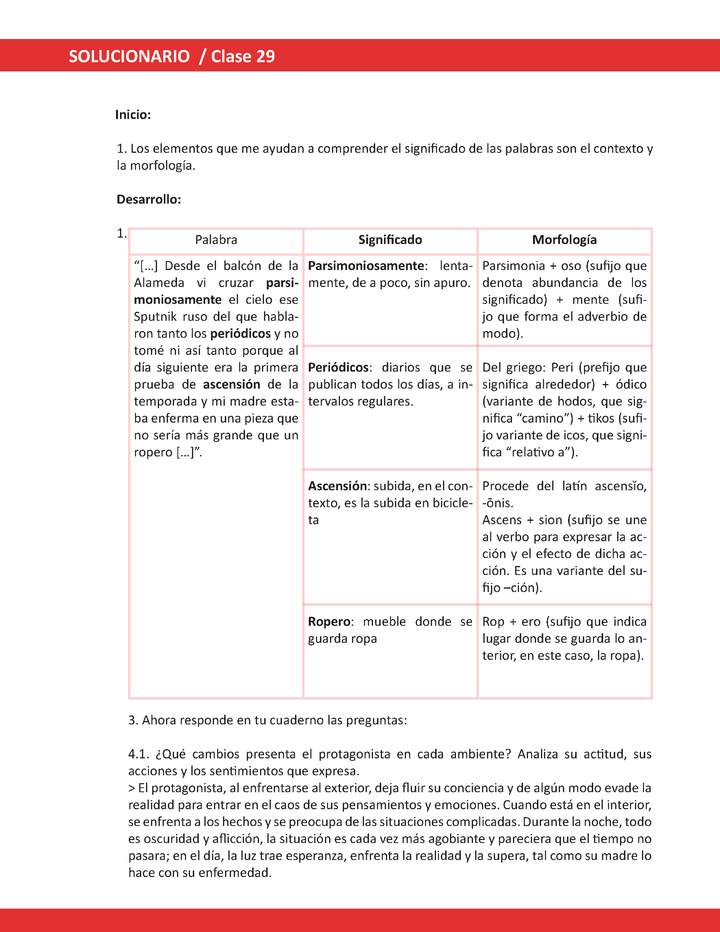 Solucionario Lengua y literatura 3° medio Unidad 2 Semana 8 Imagen portada