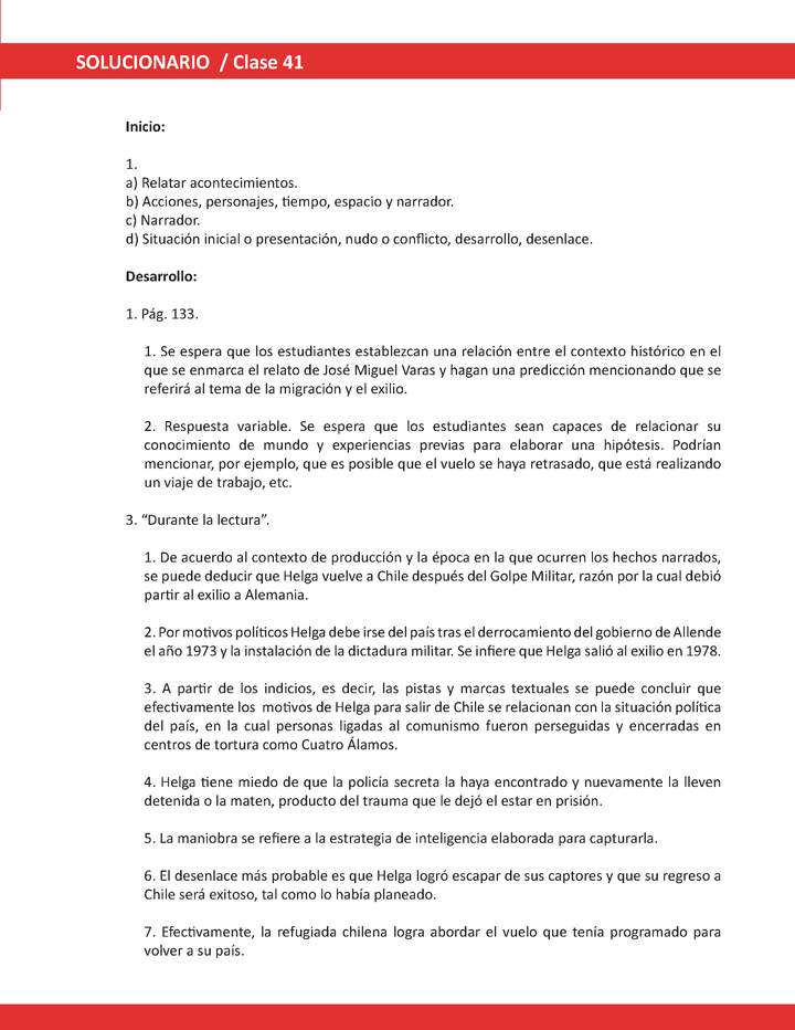 Solucionario Lenguaje y comunicación 2° medio Unidad 2: Semana 11 Imagen portada