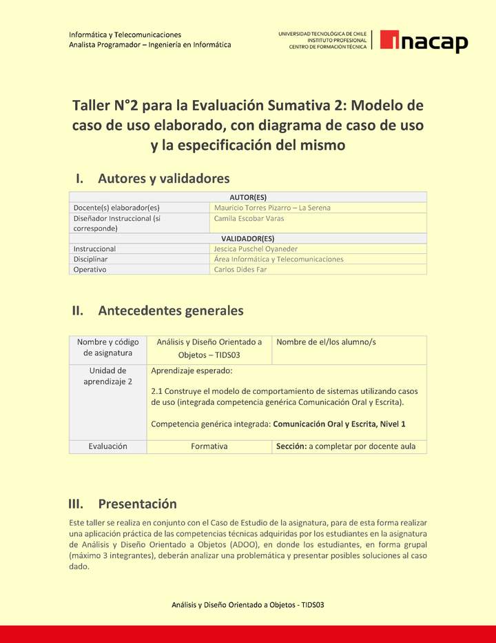 Programación orientada a objetos 06 TIDS03_U2_T2 Imagen portada