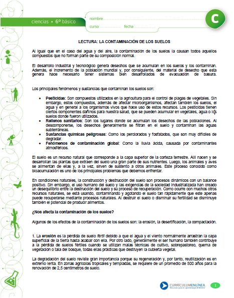 Contaminación de los suelos Imagen portada
