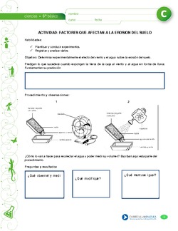 Factores que afectan erosión del suelo Imagen portada