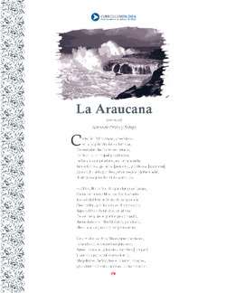Extracto de la Araucana Imagen portada