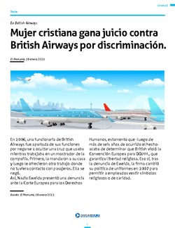 Discriminación a mujer cristiana Imagen portada