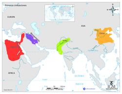 Mapa primeras civilizaciones Imagen portada