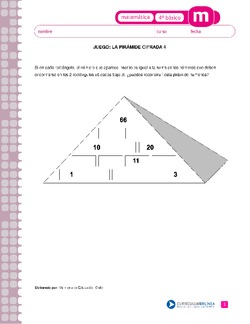 Juego: la pirámide cifrada 4 Imagen portada