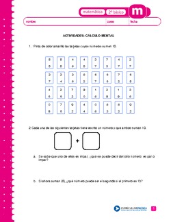 Cálculo mental Imagen portada