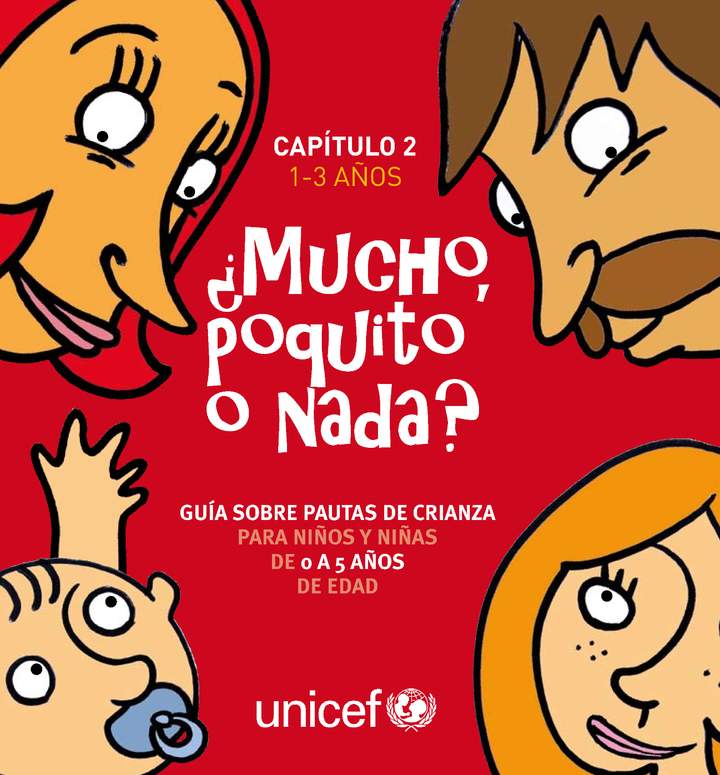 Unicef: guías sobre pautas de crianza (1-3 años) Imagen portada