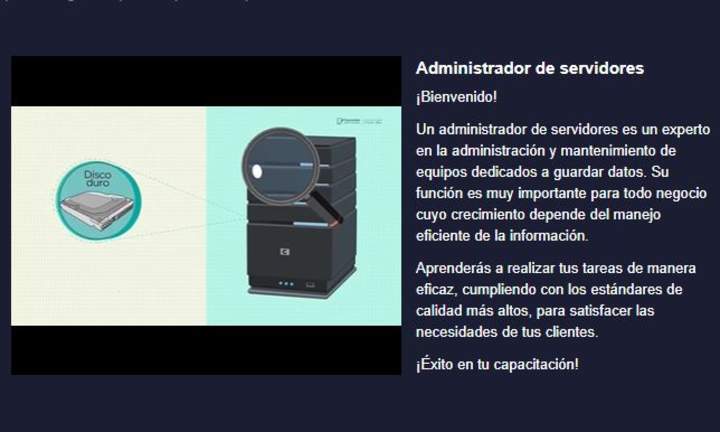 Curso: Administrador de servidores Imagen portada