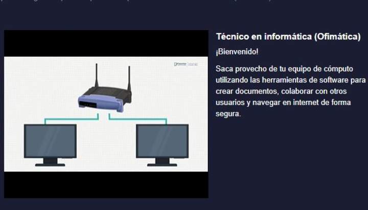 Curso: Técnico en informática Imagen portada