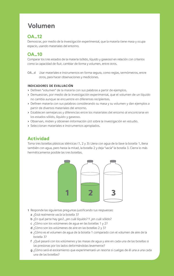Evaluación Programa - OA10 - OA12 - Volumen 2 Imagen portada