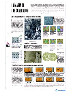 Cuadrados mágicos i Imagen portada