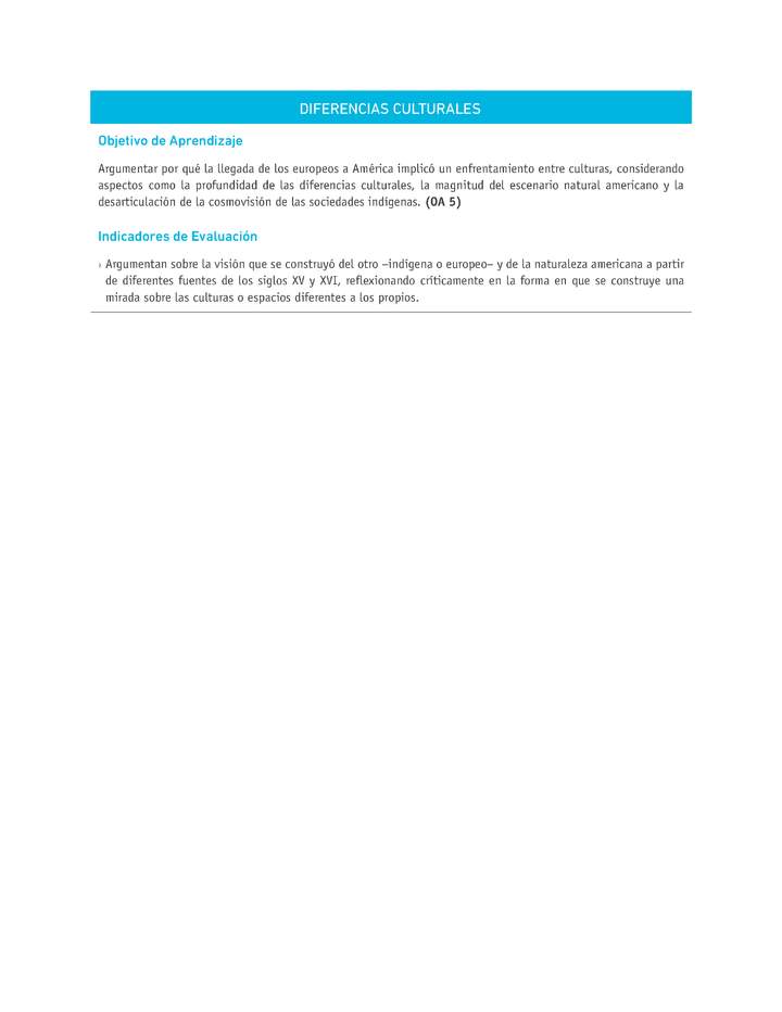 Evaluación Programas - HI08 - OA05 -U1 - DIFERENCIAS CULTURALES Imagen portada