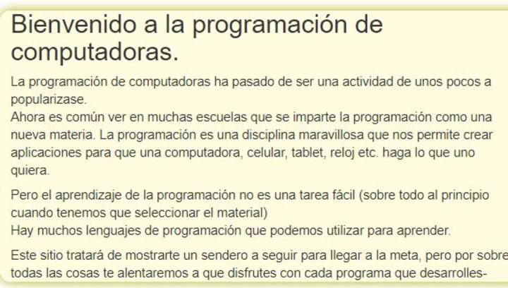 Tutoriales programación Ya Imagen portada