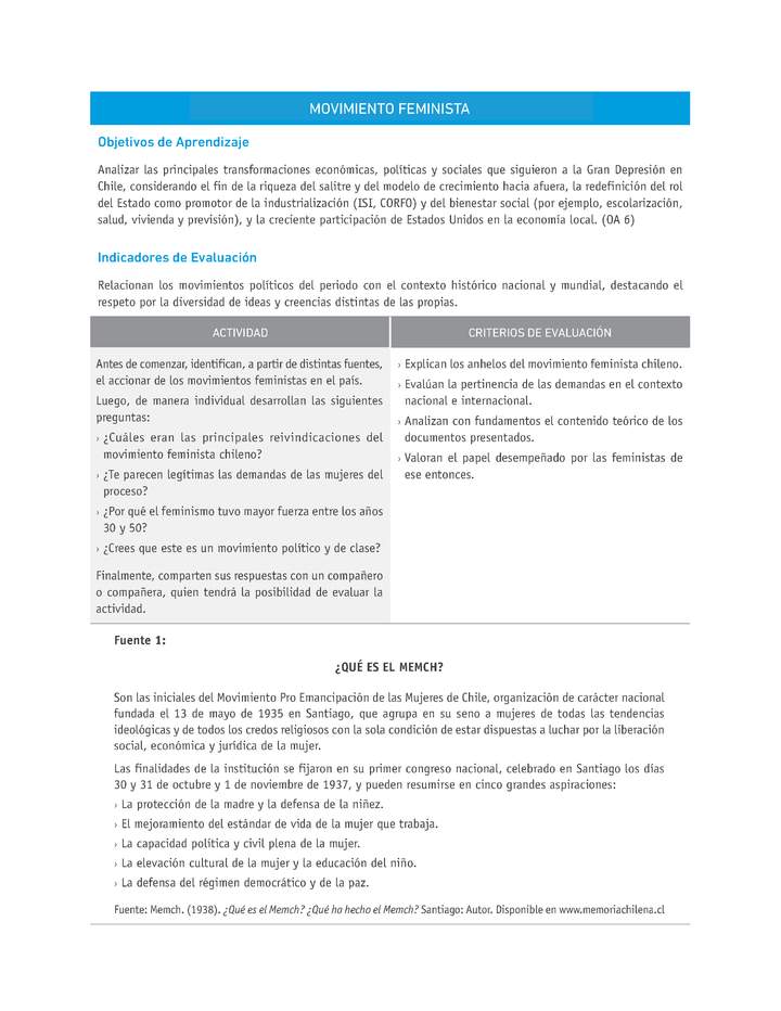 Evaluación Programas - HI2M OA06 - U1 - MOVIMIENTO FEMINISTA Imagen portada