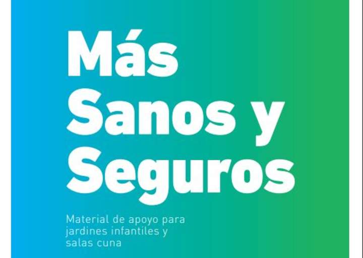 Material de apoyo: Más sanos y más seguros Imagen portada