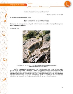 Solo sobreviven unos mil huemules Imagen portada
