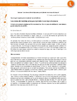 Las claves del reciclaje para que el planeta no se vaya a la basura Imagen portada