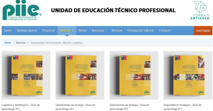 Sitio de Apoyo: Recursos PIIE Imagen portada