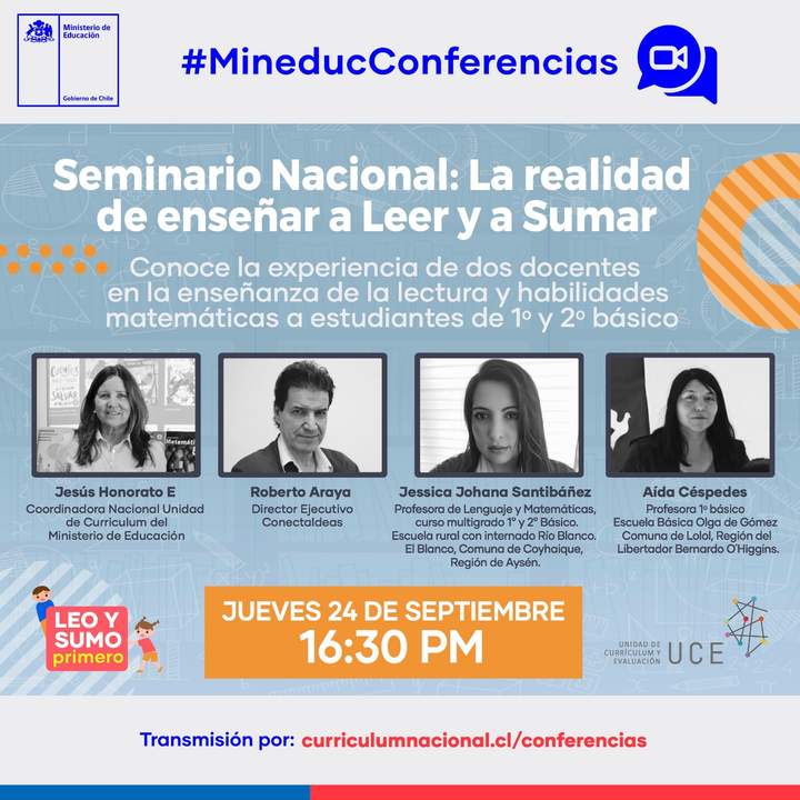 Seminario Nacional: La realidad de Enseñar a Leer y a Sumar Imagen portada