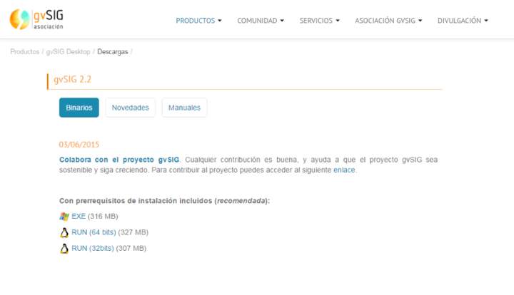 gvSIG - Batoví Imagen portada